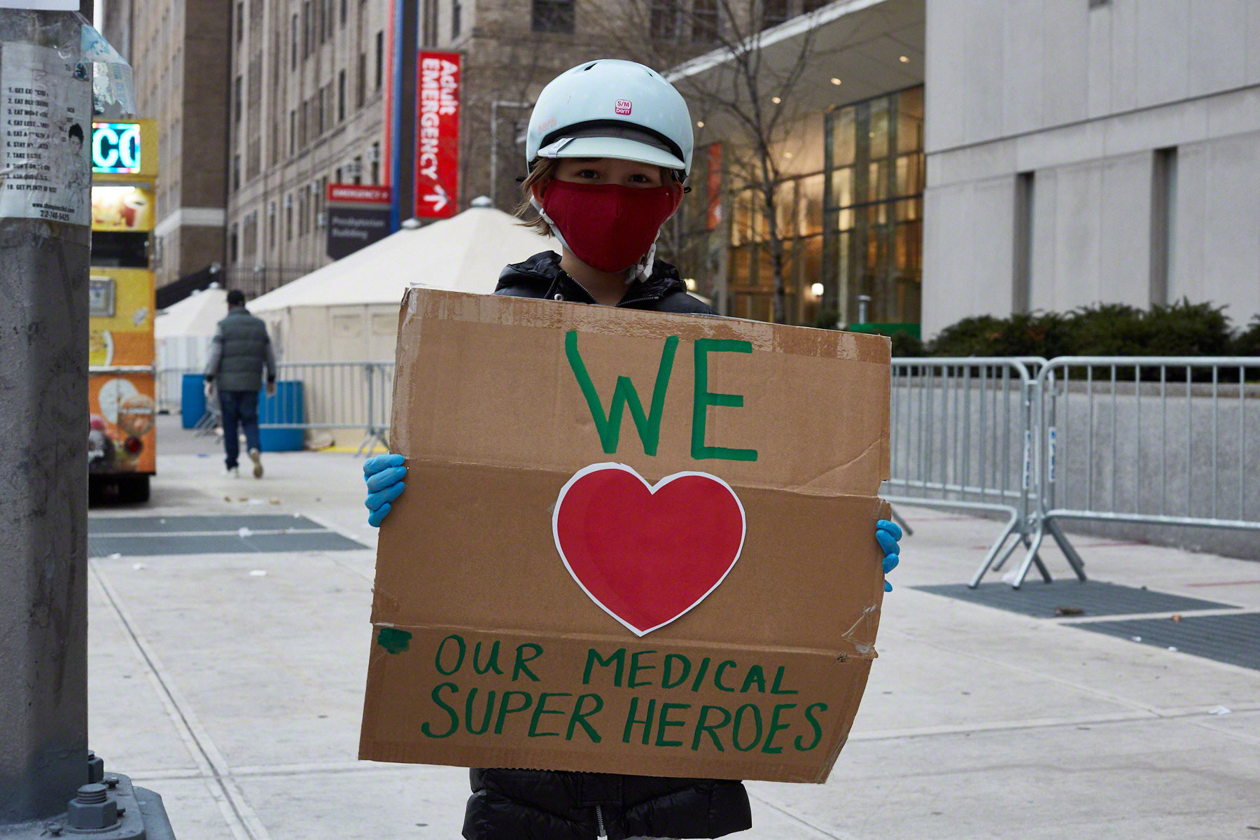 clap because we care NYC for medical staff during coronavirus 