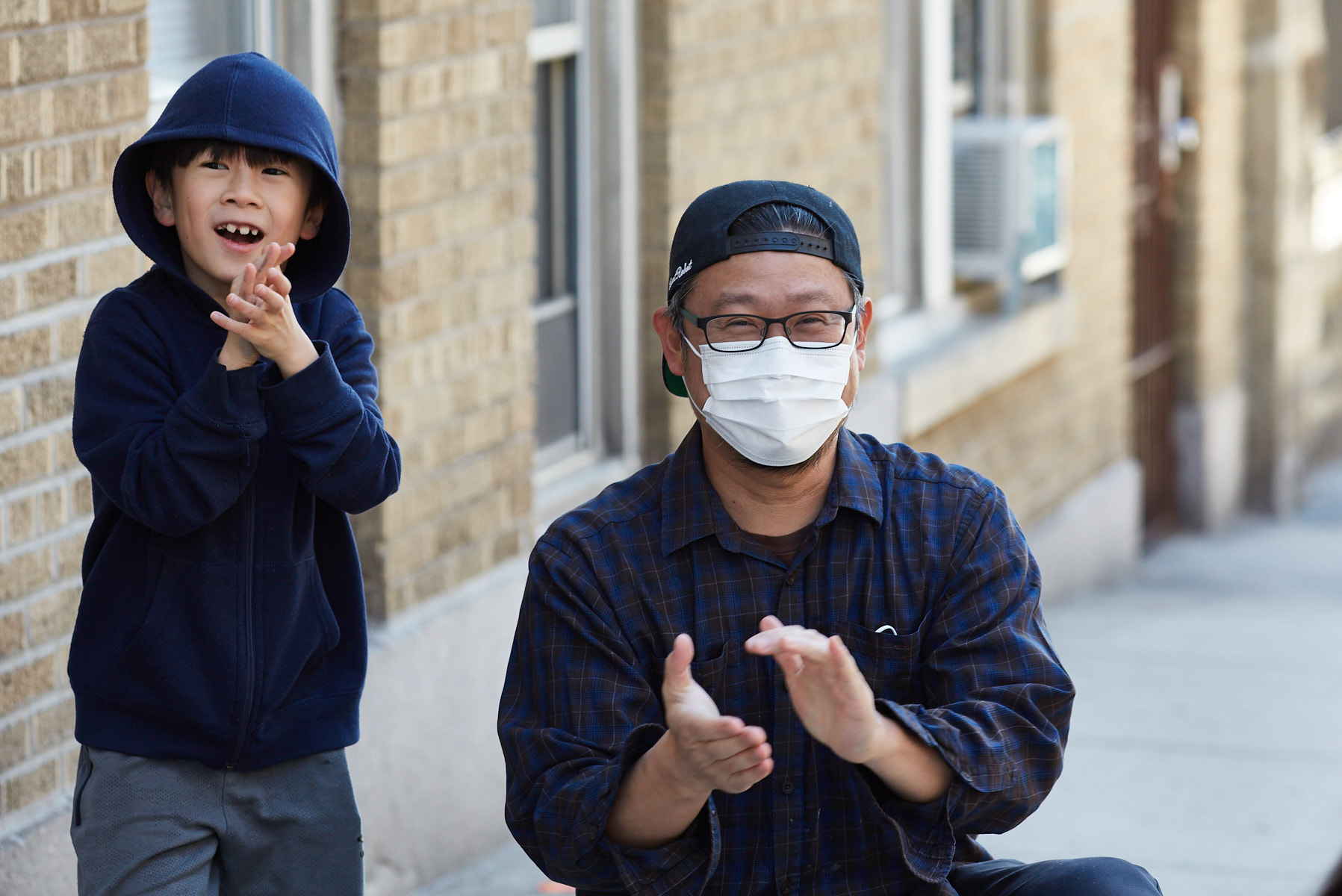 clap because we care NYC for medical staff during coronavirus 