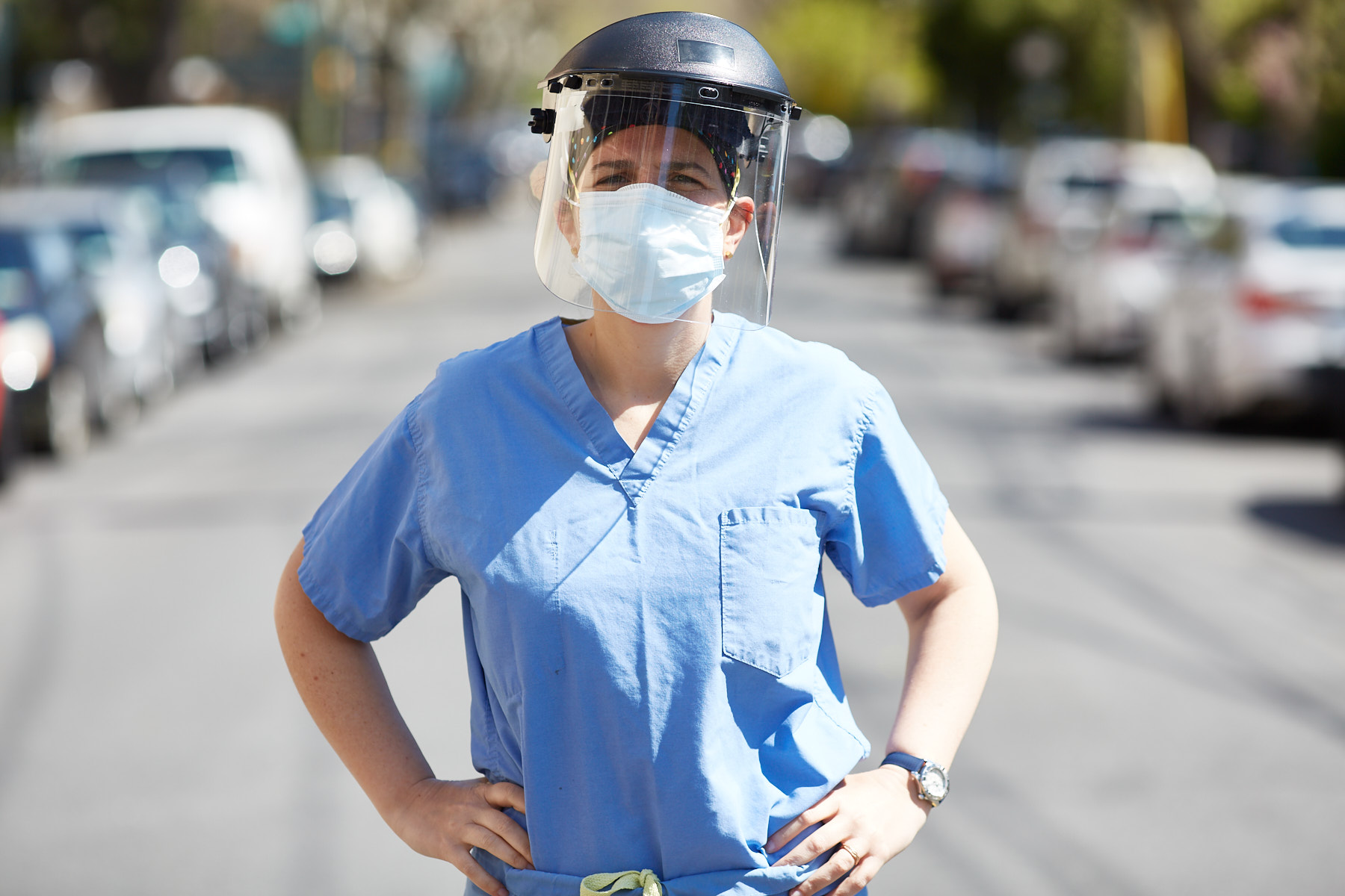 model released nurses and healthcare workers during coronavirus stock photos