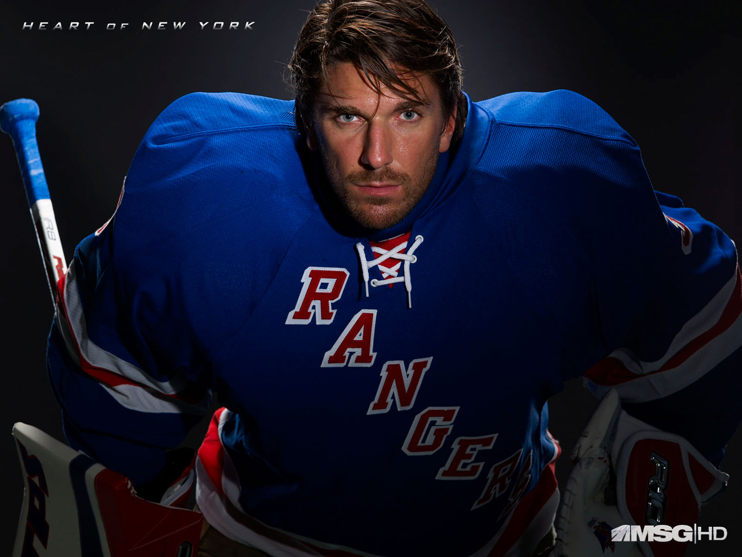 Henrik Lunqvist hockey goalie NY Rangers photo Monte Isom