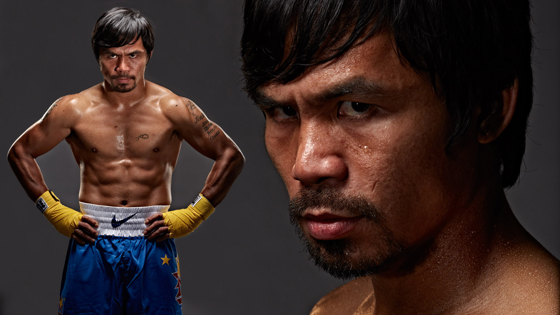 Manny Pacquiao photographed by Monte Isom for Top Rank
